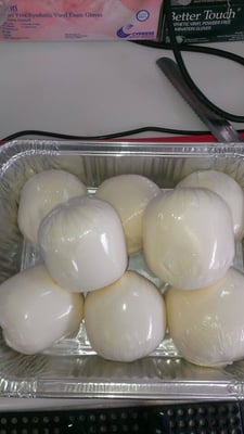 Fresh Homemade Mozzarella! Made fresh every Thursday.