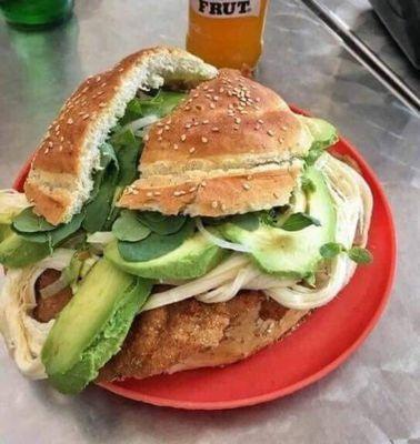 Deliciosas cemitas poblanas