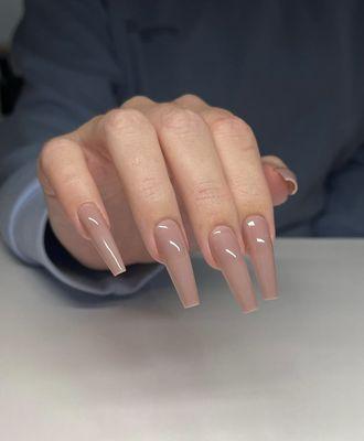 Aprés gel X colored tips