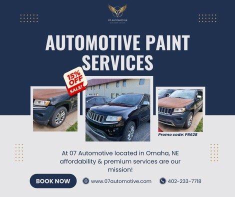 Automotive paint Services.