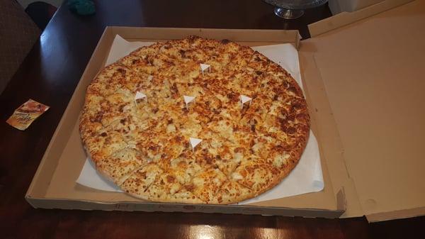 28 inch buffalo chicken