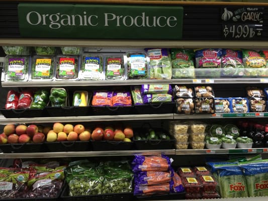 Organic Produce Section