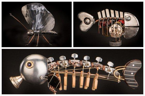 Metal works by Corey Burk