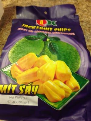 Jackfruit chips.