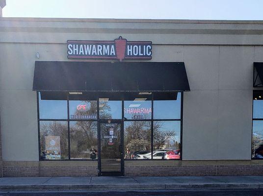 Storefront for Shawarmaholic Oregon