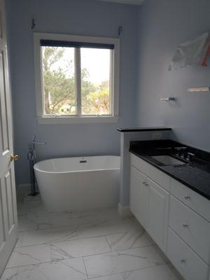 Bathroom remolding