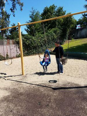 Big swing for older kids