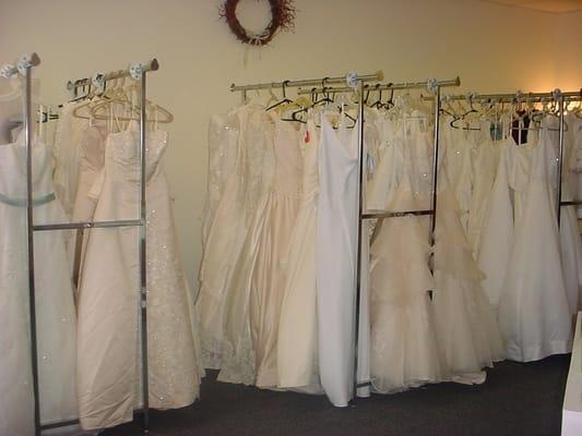 New and once worn gowns from size 2-30