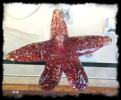 Glass starfish