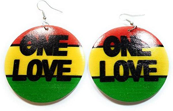 One Love Circle Wood Wooden Light Weight Fashion Earrings
Very Light Weight
Size: 2.4 inch wide x 2.4 inch long