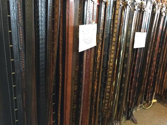 Custom-made belts