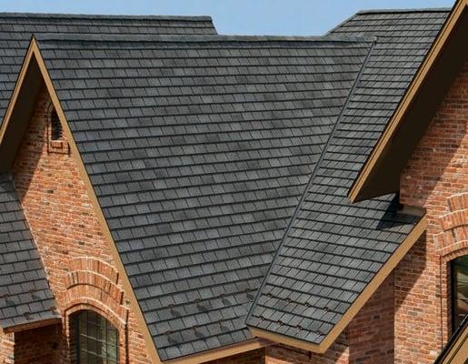 Composition Shingles (GAF Slateline - Antique Slate)