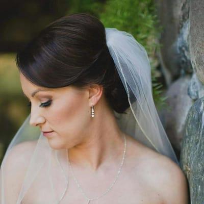 Wedding updo