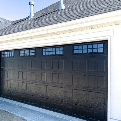 Custom garage door installation