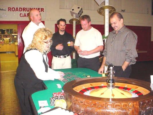 Fun at the roulette table