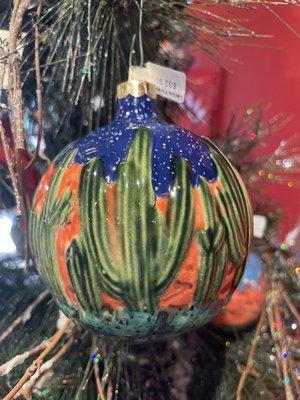 Was torn between getting this ornament versus another similar cactus style ornament. They have a lot of desert themed ones.