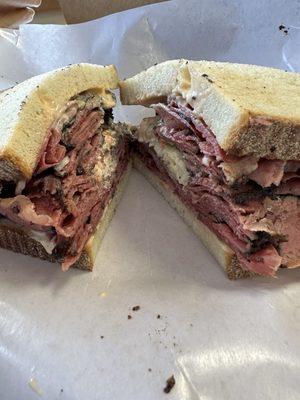 Pastrami sandwich