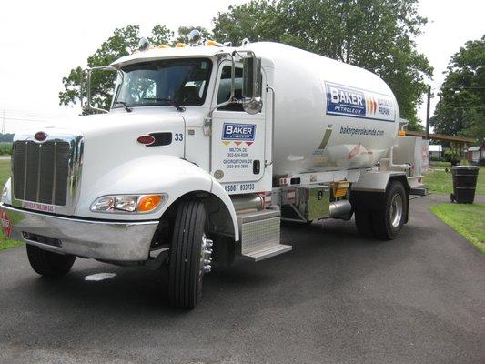 Making propane deliveries in Lewes, DE