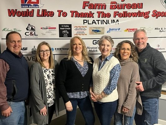 The Kelly Group sponsors Harford Co. Farm Bureau bullroast!