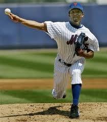 Pedro with the Mets (traitor) - that's what you call "low 3/4" arm action