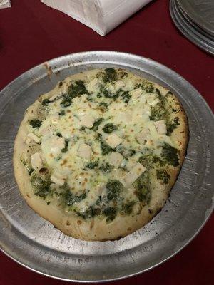 Chicken Pesto Pizza