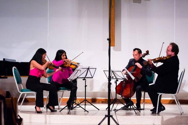 The Lyris Quartet performs Steve Reich's "Different Trains," 10/19/13