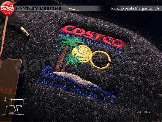 My design for the Laguna Niguel Marketplace COSTCO | Zipper hoodie (Sample)