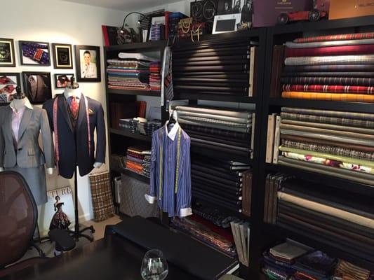 Inside NELSON WADE, a bedpoke clothier in Scottsdale!