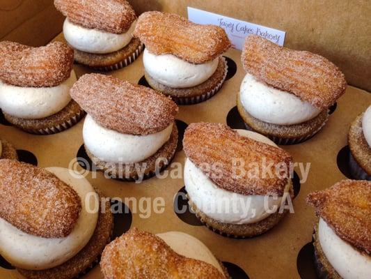 Churro Cupcakes