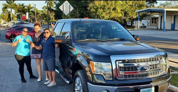 So gratefulful for customers like Karla.  Enjoy your beautiful, new F-150, and thank you from Modern and Jen.