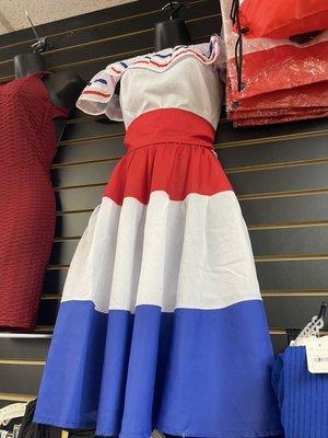 Tradicional flag dress