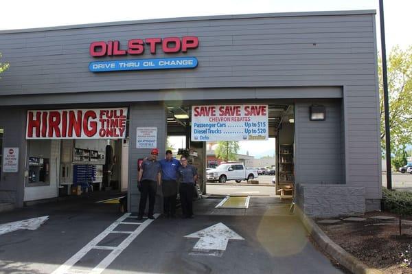 Oilstop's 33-Point Service Oil Stop Drive Thru Oil Change 775 Medford Center, Medford, OR 97504 (541) 773-8580