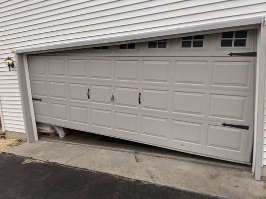 Broken Garage Door