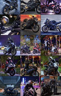 Motorcycle photography