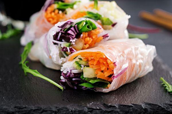 Fresh summer rolls