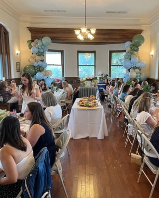 Bridal Shower.  40 guests.  Love this venue!