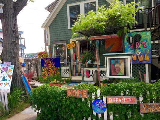 Brenda Malloy's gallery "Imagine" on Rocky Neck Ave.