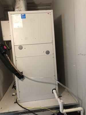 High Pressure Unico Air Handler Installation