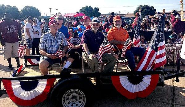 Garland Labor day parade