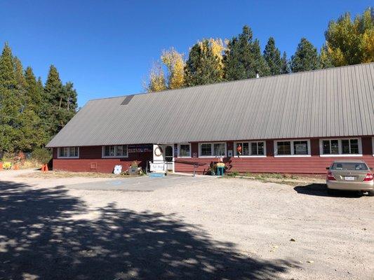 Front of the store to the left of Siskiyou Brew Works