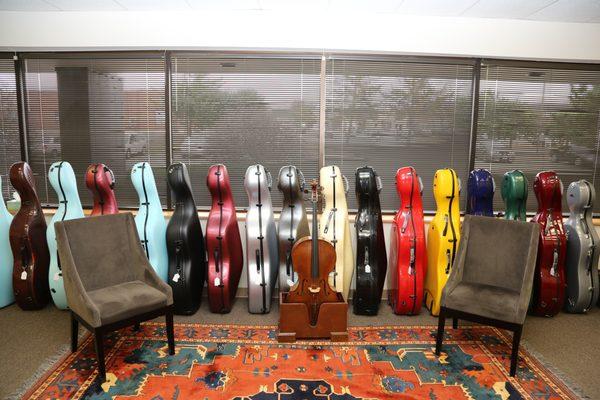 Cello & Bass Showroom