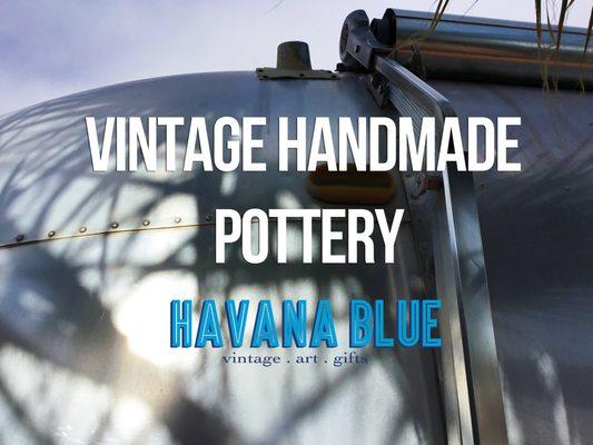 Vintage handmade pottery