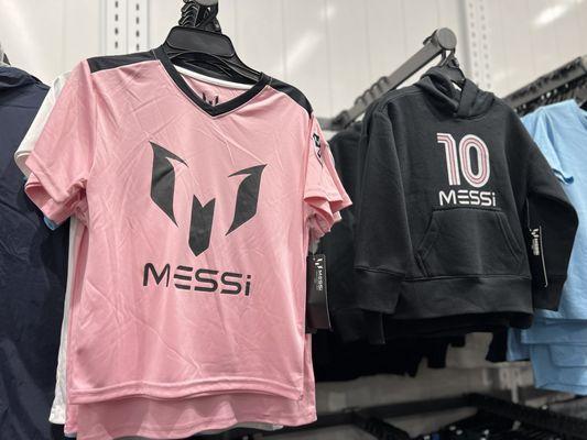 Messi has a new clothing line at Old Navy. Super cool.