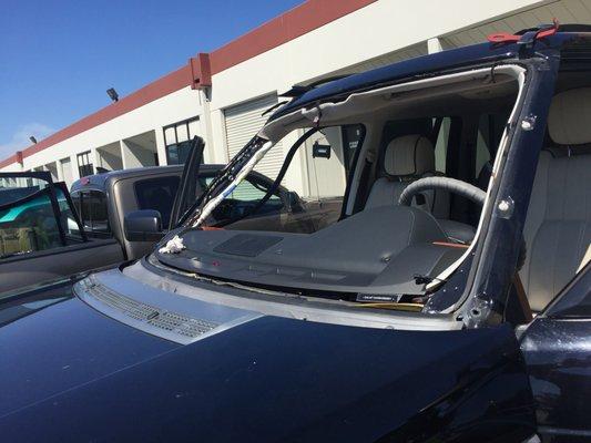 windshield repair in Culver City Area.