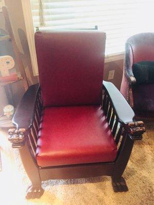 Sergio did a phenomenal job fully restoring our antique Morris chair! His pride shows through his hard work and passion. Thanks Sergio!