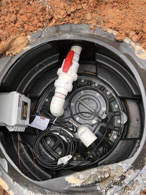 Sewer Pump Systems with WI-FI Alarm