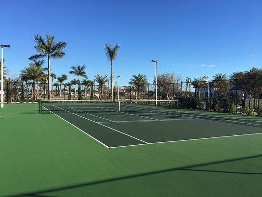 Toscana Isles in Venice, FL tennis courts