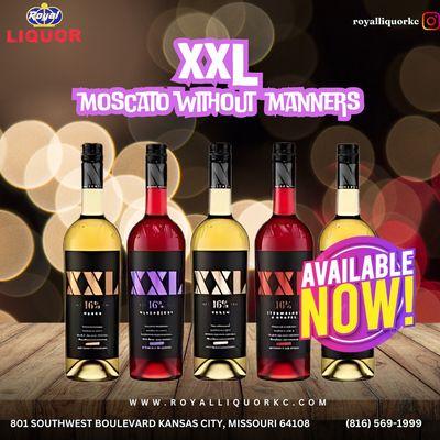 XXL Moscato Without Manners is now available at Woodland Plaza in Kansas City, MO.