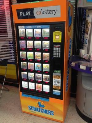 New Scratcher Machine arrived at Golden Bottle Liquor