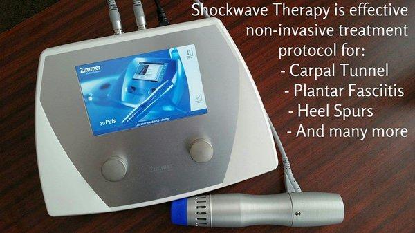 Shockwave Therapy effective treatment for many musculoskeletal conditions. http://atlantchiropractic.com/radial-shockwave-therapy/